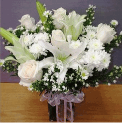 White bouquet