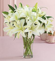 White Lily Bouquet 