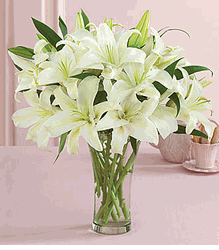White Lily Bouquet 