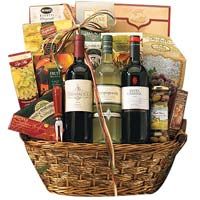 Wine gifts basket and more