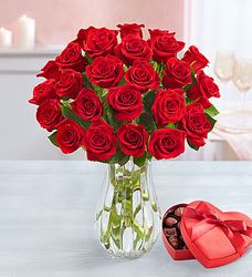 Love and Romance Flowers Gifts