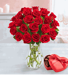 Love and Romance Flowers Gifts