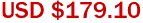 USD $179.10