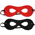 Child Red/Black Reversible Superhero Mask Child Red/Black Reversible Superhero Mask