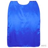 36" Blue Satin Superhero Cape