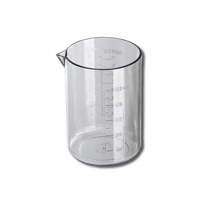 500cc/ 16 oz. AP Plastic Graduated Vessel