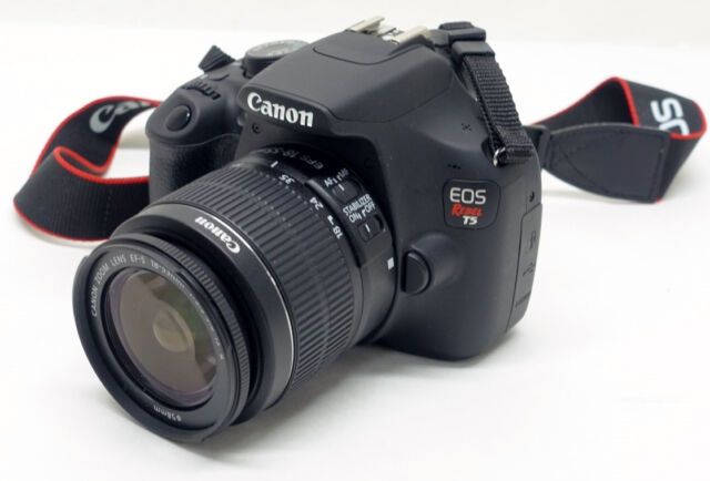 Canon Rebel T5 SLR カメラ Amazon.com : Canon EOS Rebel T5 EF-S 18-55mm is II Digital