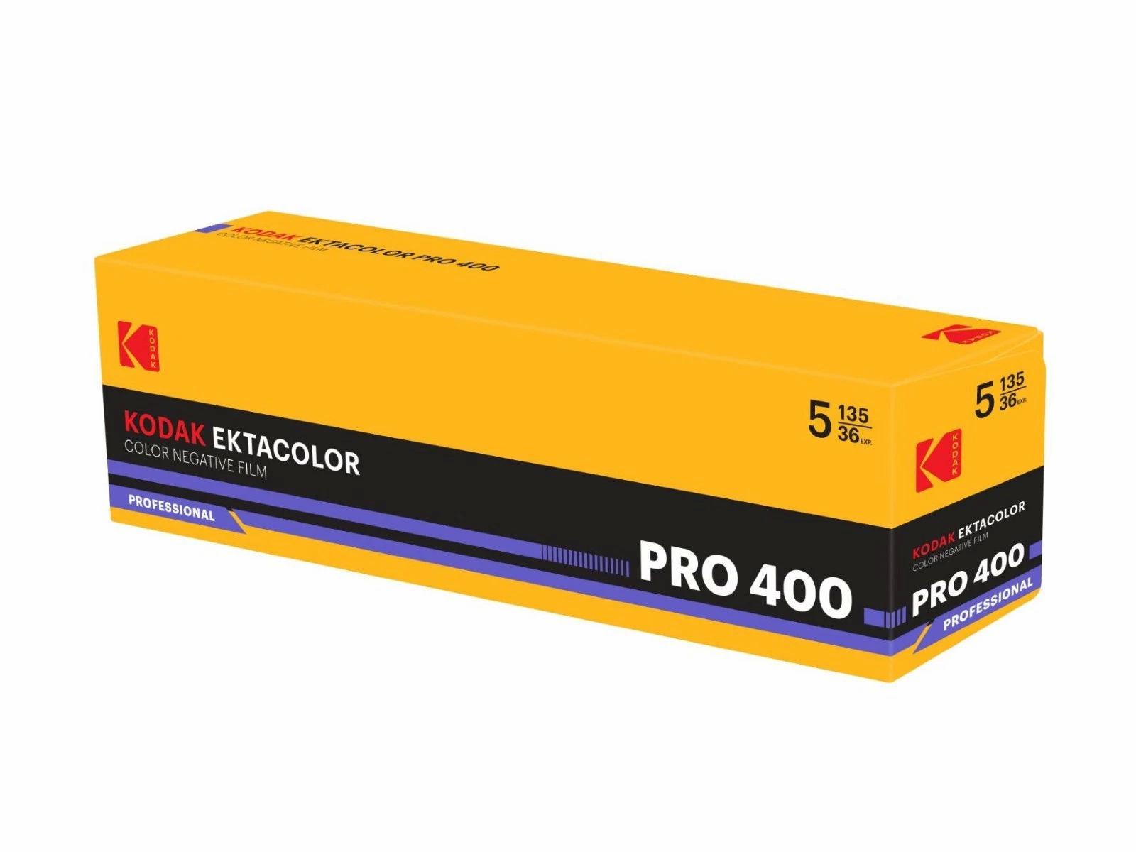 Eastman Kodak EKTACOLOR PRO 400 35MM PROPACK - 5 Rolls