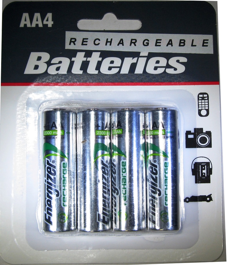 Energizer Recharge Power Plus AA 2300 mAh Rechargeable Batteries