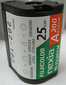 Fujicolor APS Nexia 200 25 Exp Orange Label APS (Advanced