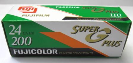 Fujicolor Super G Plus ISO 200 24 Exp 110 Format Films fujicolor-super-g-plus-iso-200-24-exp-110-format-films