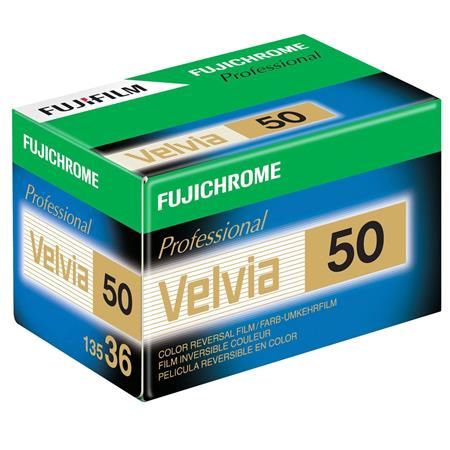 Fujifilm Fujichrome Pro Velvia 50 RVP 35 x 36 exp Fresh 10/23