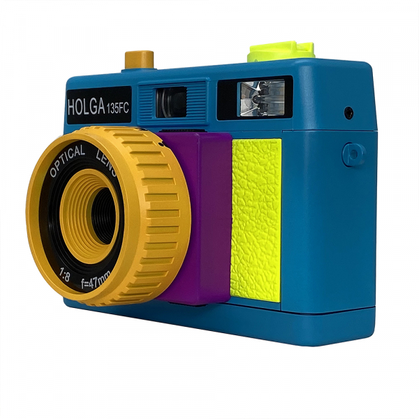 Holga 135FC 35mm Film Camera with flash Retro Neon 35mm Holga