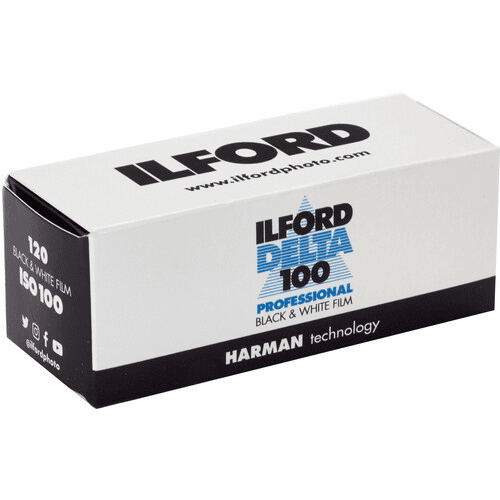 Ilford Delta 100 Professional Black & White Film - 120 Format