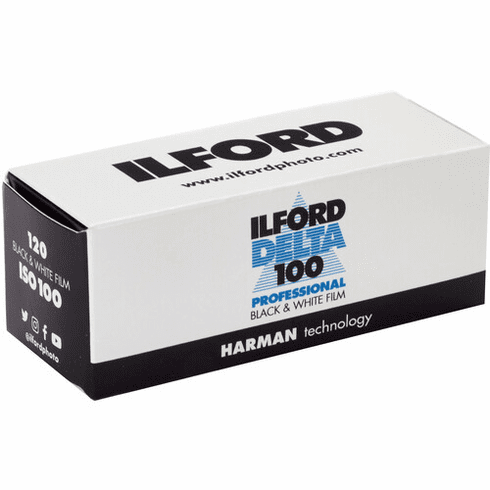 Ilford Delta 100 Professional Black & White Film - 120 Format