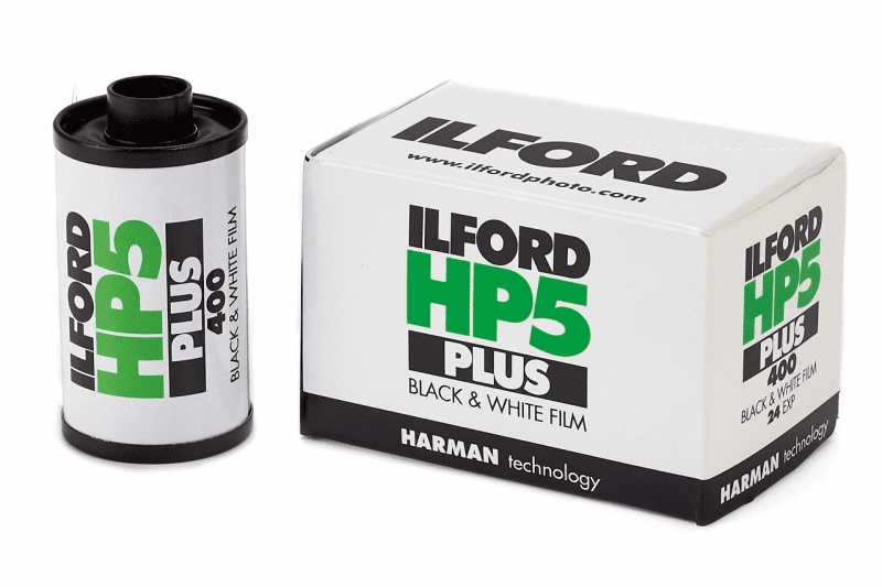 Ilford HP5+ 400 35mm x 24 exp Black and White Film