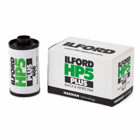 Ilford HP5+ 400 35mm x 24 exp Black and White Film