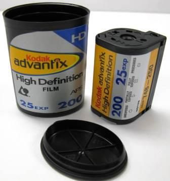 Kodak Advantix High Definition APS 200 25 Exposure Color Film