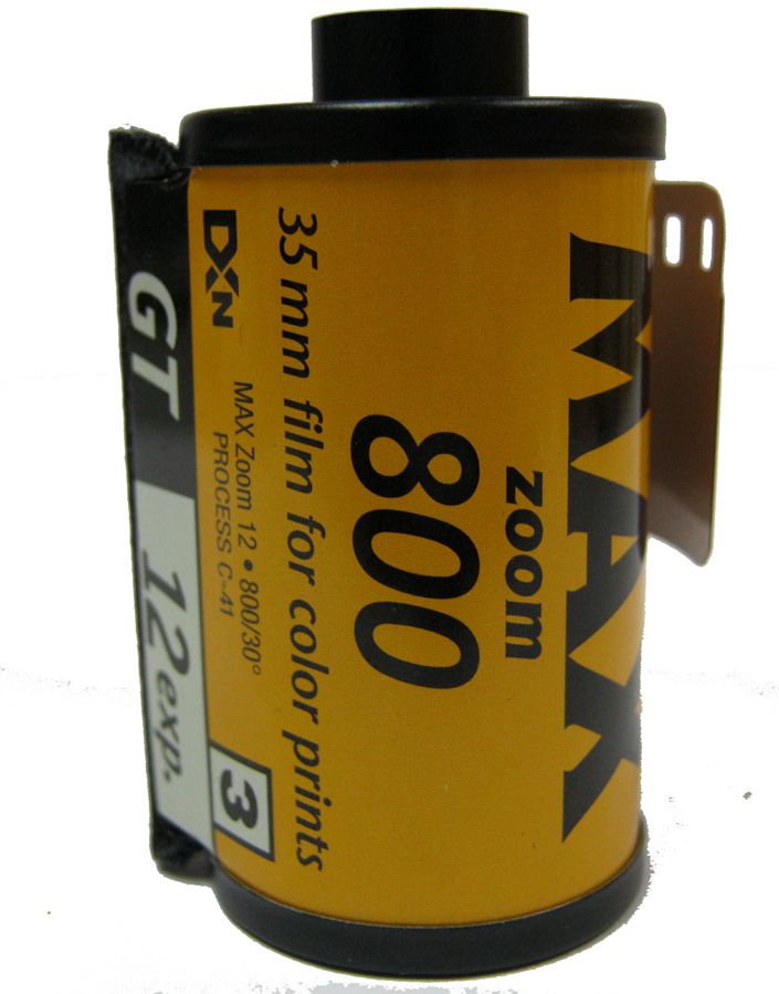 Kodak GT 800 Color Print Film 35mm x 12 Kodak Color Film