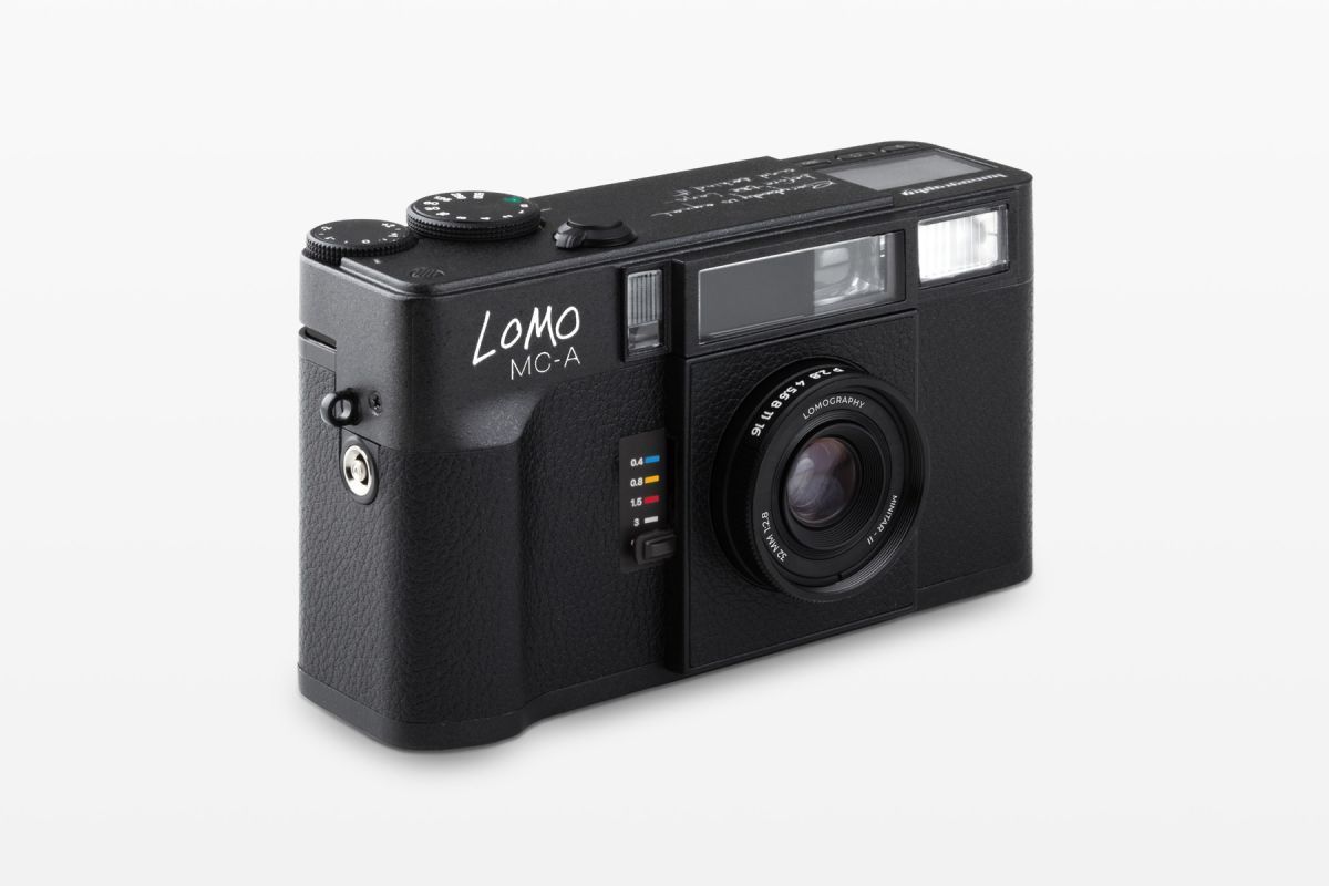 Lomo MC-A 35 mm FilmCamera Black 【中古極美品】 Lomo MC-A 35 mm Film Camera Black - Point N' Shoot 35mm Film Cameras