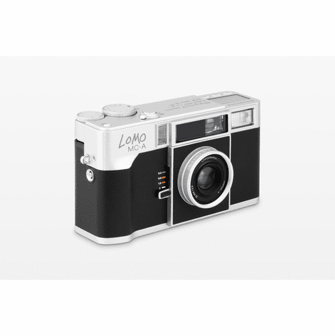 Lomo MC-A 35 mm Film Camera Silver