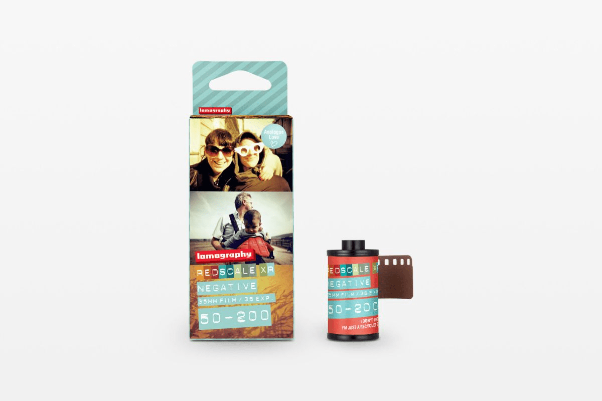 Lomography 35mm x 36 ISO 50-200 Extended Range Redscale Film - 3 Pack
