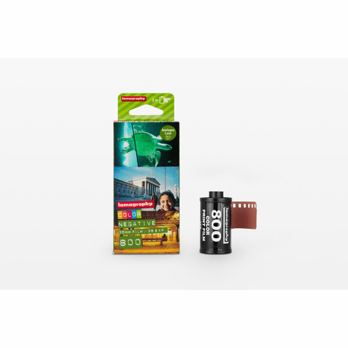 Lomography 35mm x 36 ISO 800 Fine Color Negative Film - 3 Pack