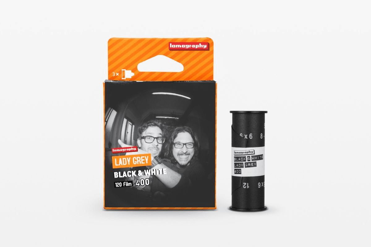 Lomography Lady Grey B&W 120 ISO 400  Pack of 3