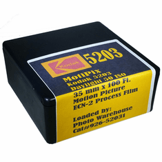 Ultrafine MotiPix Motion Picture Stocks for Still Cameras (ECN-2