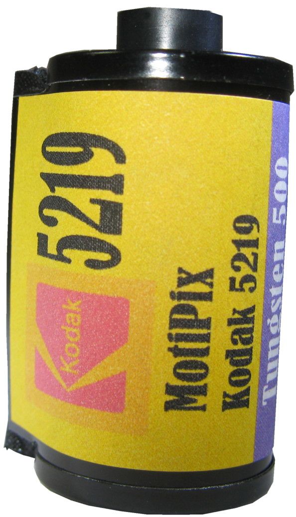 MotiPix Kodak 5219 35 mm x 36 Exp Motion Picture ECN-2 Process