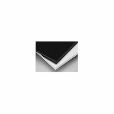 Single Weight Black/White Mount Board 8" x 10" / 100