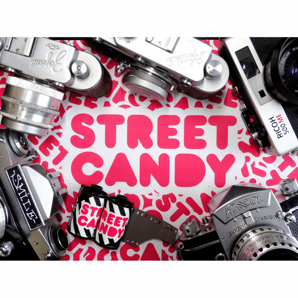 Street Candy Black and White Film