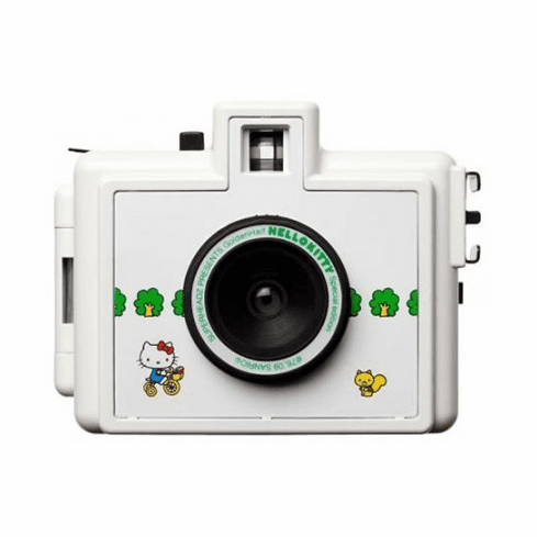 Superheadz HELLO KITTY Golden Half Camera with FREE FILM