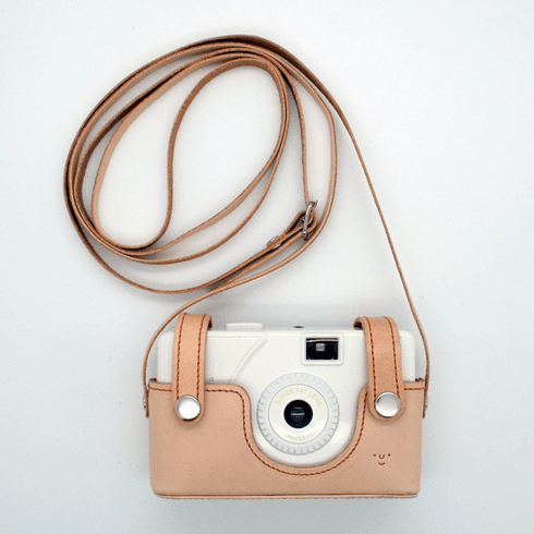 Superheadz Wide and Slim Leather Case Natural (Tanned)