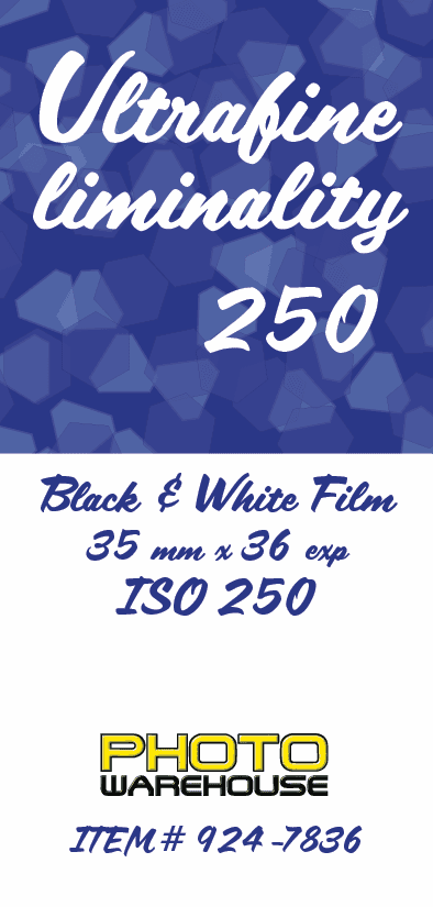 Ultrafine LIMINALITY 250 Black and White Film