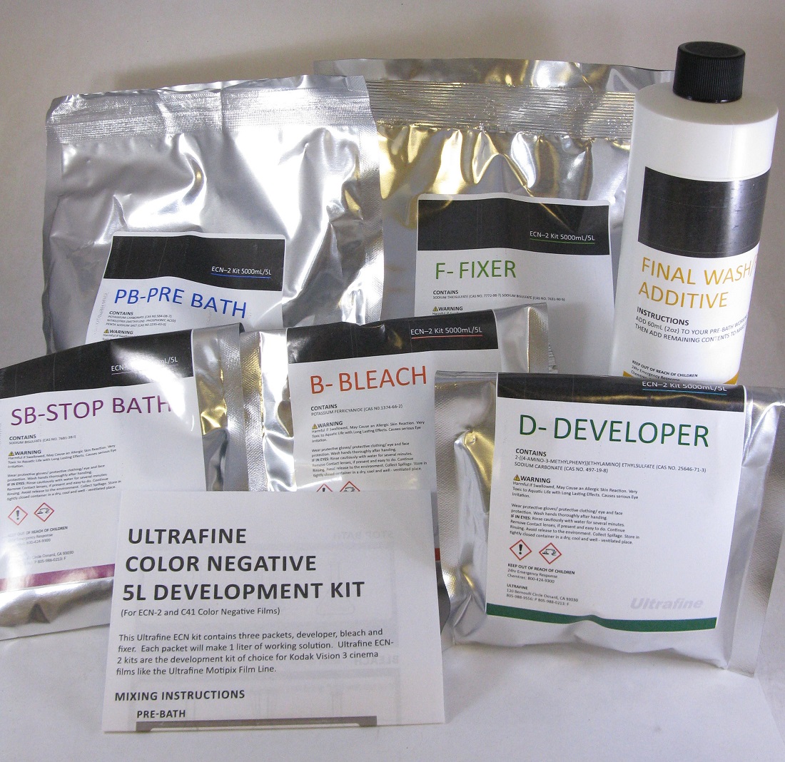 Ultrafine Motipix Professional ECN-2 LAB Processing Kit 5 Ltr. - Color ...