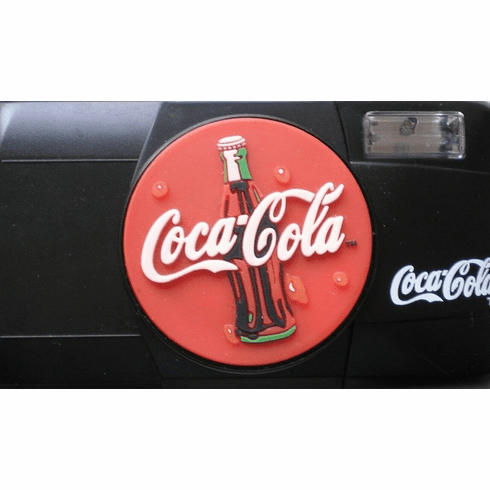 Vintage Coca-Cola Badge 35mm film Camera Unique in original