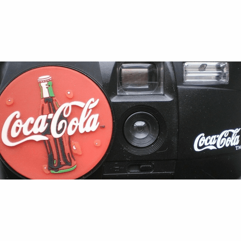Vintage Coca-Cola Badge 35mm film Camera Unique in original