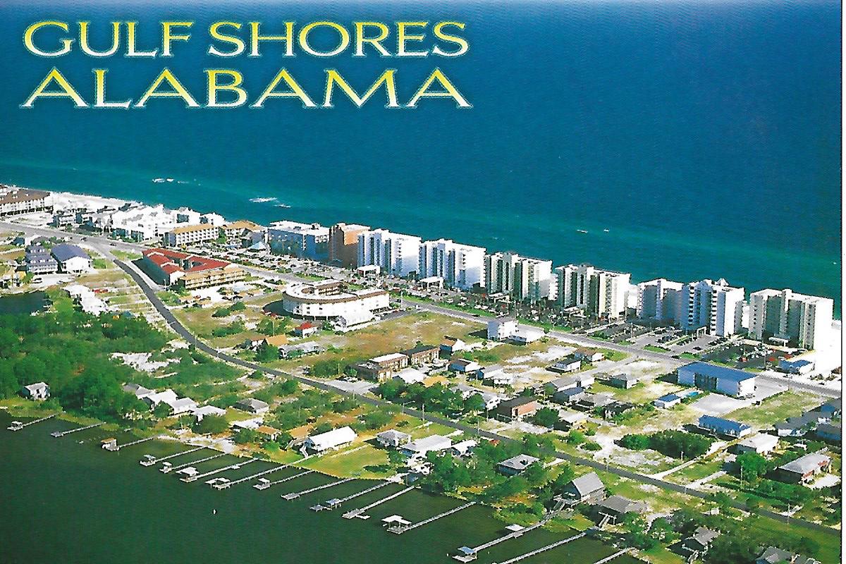 Gulf Shores Alabama Postcard