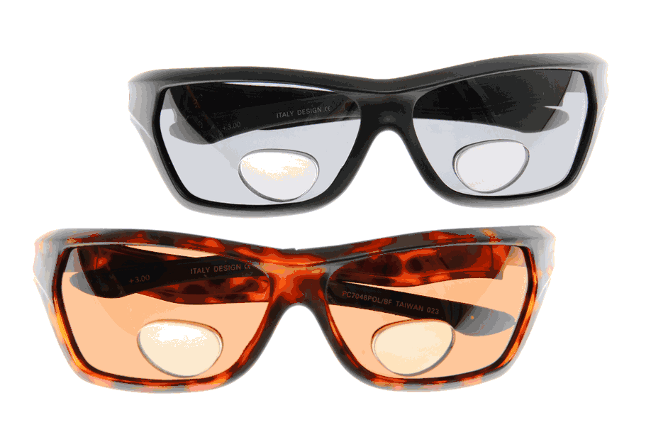 Large Frame Polarized Bifocal Sunglasses For Fishing Men Style P13 Black