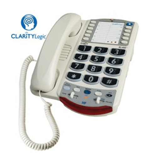 Clarity XL40D Digital Extra Loud Big Button Speakerphone with DCP and