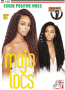 Afri-Naptural Mojo Locs 18" Braid Crochet Loop 