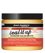  Aunt Jackie's CURLS & COILS THE FLEX SEED RECIPE seal it up Sealing Butter 8oz