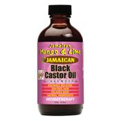 Jamican Mango & Lime BLACK CASTOR OIL Lavendar 4oz