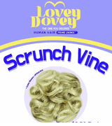 Lovey Dovey Human Hair Prime Unimix Scrunch Vine
