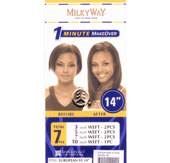 milky way clip in hair extensions