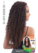 Model Model Glance Synthetic Braid 2X River Loc 18"