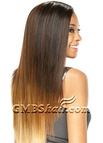 model model invisible part wig