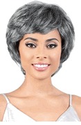 Motown Tress 100% Human Hair Silver Gray Hair Collection Wig SH.RITA (NEW!!!!)