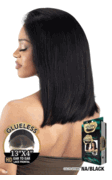 Shake N Go GOLDEN 100% Human Hair HD Lace Front Wig Straight 14"
